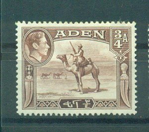 Aden sc# 17 (3) mh cat value $2.50