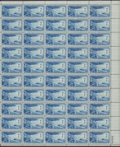 US, 1085, CHILDRENS STAMP, FULL SHEET, MINT NH, 1950'S COLLECTION