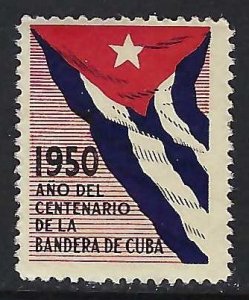 Cuba CINDERELLA FLAG Z8271-3