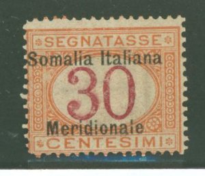 Somalia (Italian Somaliland) #J4 Mint (NH) Single