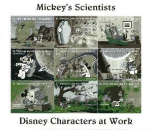 Disney, Mickey's Scientists, S/S 9,STVI2251