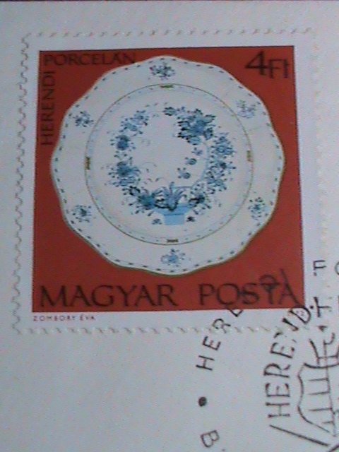 ​HUNGARY-FDC-1972-SC#2173- HEREND CHINA FACTORY FOUNDED IN 1839 MNH COVER VF