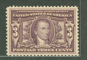 United States #325 Mint (NH) Single