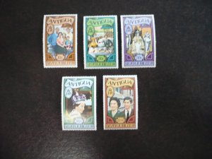 Stamps - Antigua - Scott# 459-463 - Mint Never Hinged Set of 5 Stamps