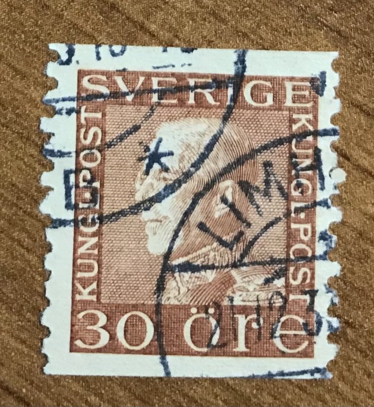 Sweden Scott 179 F/VF,  nice CDS cancels! (Facit #186)