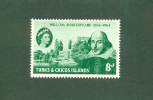 TURKS _ CAICOS 141 MNH BIN $0.50