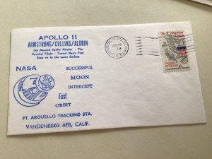 Apollo 11 Man on the Moon 1969 Moon Landing stamp cover   A13781