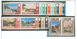 Gibraltar #242a-272a Mint (NH) Single (Complete Set)