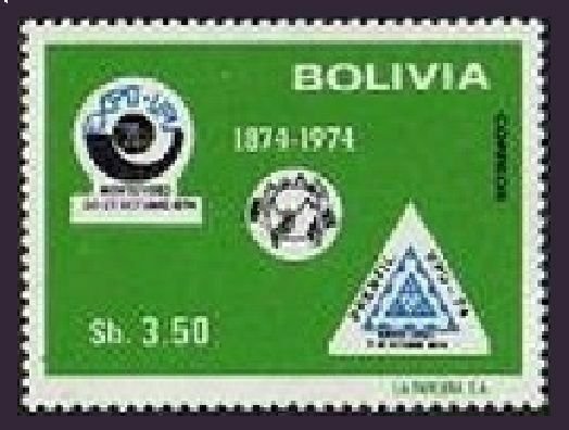 Bolivia 561,MNH.Michel 871. UPU-100,EXPO-UPU,PRENFIL-1974.