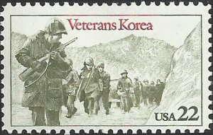 # 2152 MINT NEVER HINGED ( MNH ) KOREAN WAR VETERANS