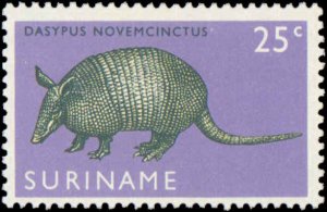 Suriname #362-364, Complete Set(3), 1969, Animals, Never Hinged