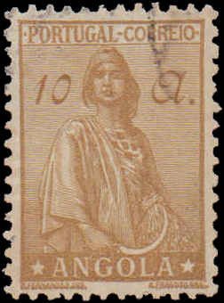 Angola #261, Incomplete Set, 1936-1946, Used