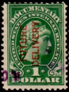 US Stamp #RC10 - Remarkable Revenue 'FUTURE DELIVERY' ISSUE