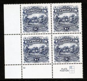 U.S. Scott 2590 VF MNH Plate Block Picturing Burgoyne's Surrender At Saratoga