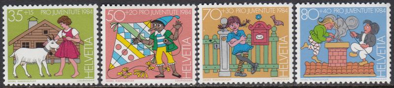 Switzerland B509-12 MNH - Children's Stories