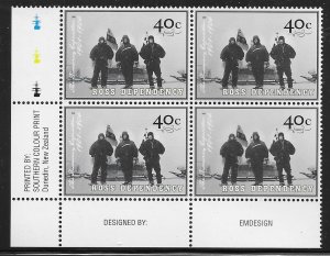 Ross Dependency L-73-78 2002  blocks 4  vf mint nh