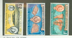 Pitcairn Islands #32-34  Single (Complete Set)