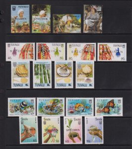 Tuvalu - 5 Commemorative sets, cat. $ 36.05