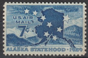 U.S.  Scott# C53 1959 VF MNH Alaska Statehood