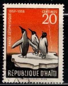 Haiti - #425 Emperor Penquins - Used