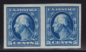 347 Pair XF OG mint never hinged with nice color cv $ 130 ! see pic !