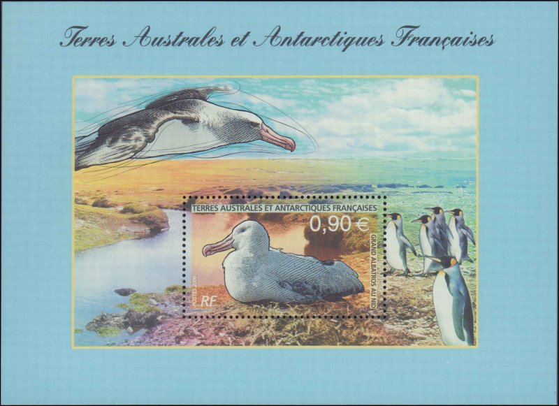 French Southern & Antarctic Territory #374, Complete Set, 2006, Birds, Never ...