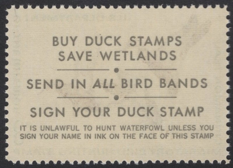 US #RW38 $3 Multicolored Duck Stamp MINT NH SCV $42.5