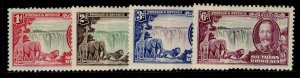 SOUTHERN RHODESIA GV SG31-34, 1935 SILVER JUBILEE set, M MINT. Cat £30.