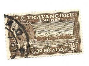 India Travancore State 1941 - Scott #44 *