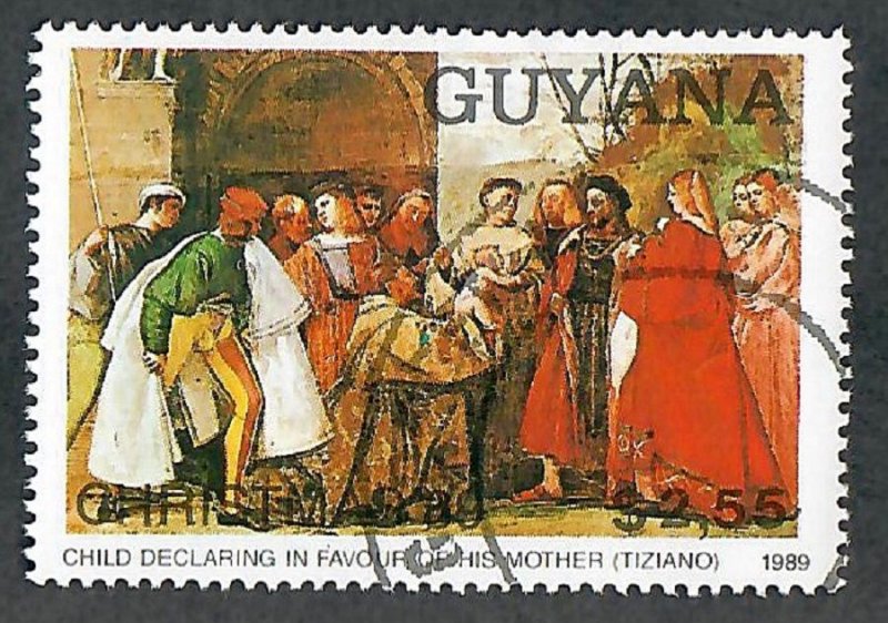 Guyana #2236 used single