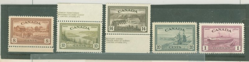 Canada #268-273