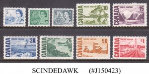 CANADA - 1967 CENTENNIAL DEFINITIVES - 9V - MINT NH