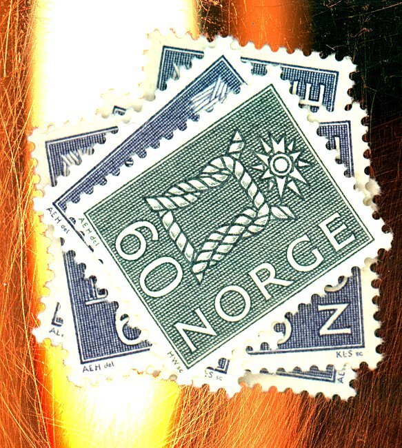 NORWAY 426 427 (6) MINT FVF OG NH Cat $36