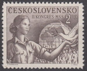Czechoslovakia Scott #419 1950 MNH