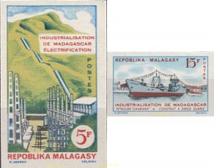674316 MNH MADAGASCAR 1962 INDUSTRIALIZACION EN MADAGASCAR