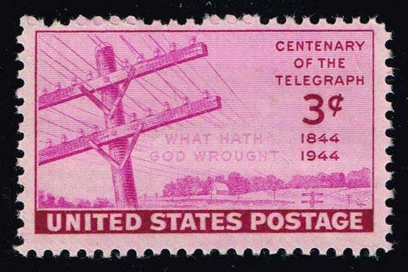 US #924 Telegraph Centenary; MNH (0.25)