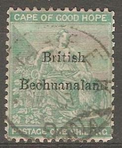 Bechuanaland 9 SG 8 Used F/VF 1886 SCV $190.00