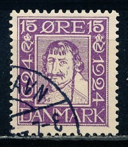 Denmark #169 Single Used
