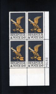 1344 Register & Vote, MNH LR-PB/4 (#29764)