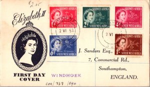 South West Africa Scott 244-288 Printed Address.