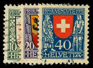SWITZERLAND B18-20  Used (ID # 72337)