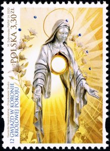 Poland 2020 MNH Stamp Virgin Mary 12 Stars of the Crown Queen of the Peace