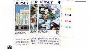 Jersey #631-633 MNH - Stamp - CAT VALUE $3.50