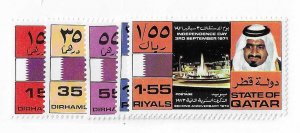 Qatar Sc #361-365 set of 5 OG VF