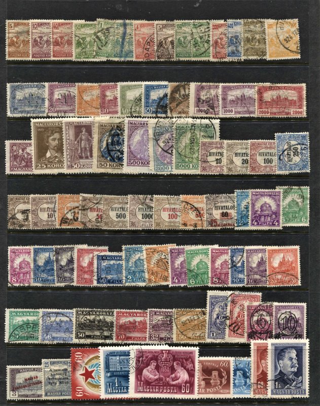 STAMP STATION PERTH Hungary #80 Mint /  Used Selection - Unchecked