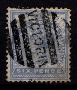 Australia Victoria 1886 Victoria Def., 6d [Used]