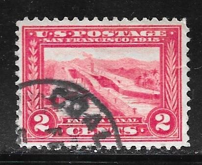 USA 398: 2c Pedro Miguel Locks, Panama Canal used, F-VF