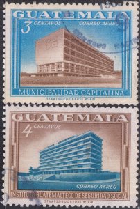 Guatemala #C279-C280        Used