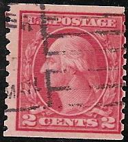 #453  Single, Washington  2 cent (1)