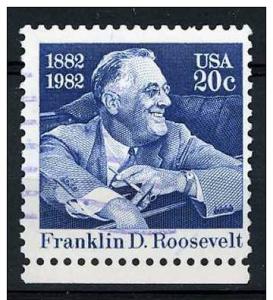 USA 1982 - Scott 1950 used - 20c, Franklin Delano Roosevelt 